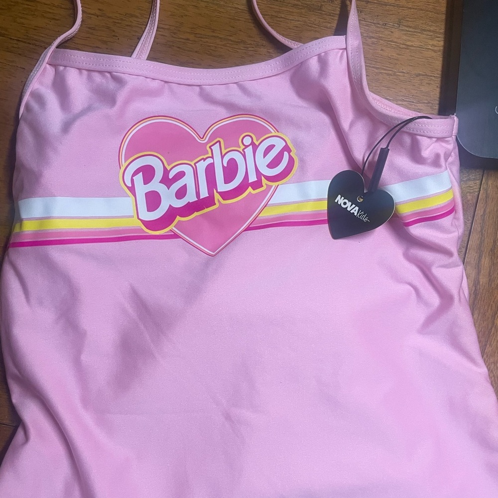 Brand new Girls size 12 Barbie swimsuit!!